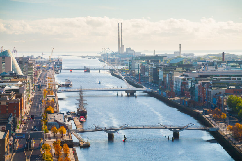 Adobe Stock 387152784 Dublin aerial