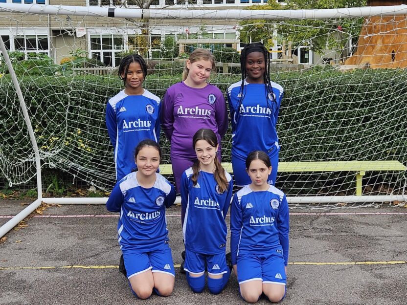 Granard Primary School girls football team