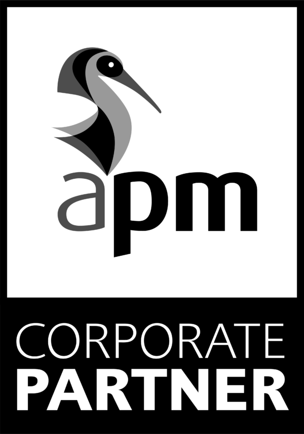 14 APM Corporate Partner logo greyscale HR